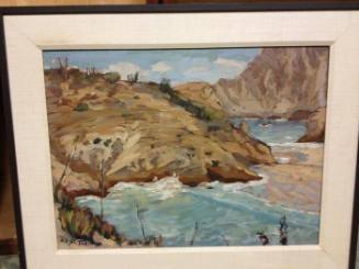 Patrick Tobin original painting "Maruata Bay"