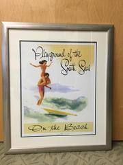 Framed Poster - Playground of the Seas