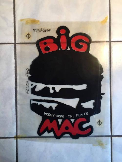 Morey Pope Company Big Mac Logo Artwork – Works – Surfing Heritage and ...