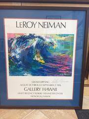 Leroy Neiman Grand Opening Gallery Hawaii silkscreen