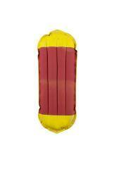 Canvas surf mat with rubber fins