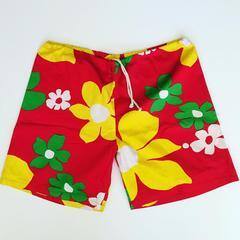 Surf Line Hawaii Jams Surf Trunks - Tradewinds Red Large