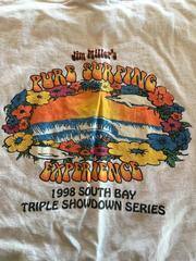 Contest T-shirt Jim Miller's Pure Surfing Experience 1998