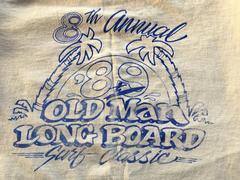 T-shirt 8th Annual Oldman Longboard Surf Classic '89