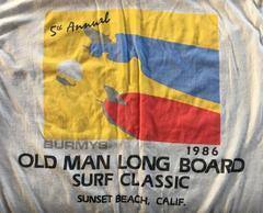 T-shirt 5th Annual Oldman Longboard Surf Classic 1986