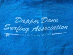 T-shirt Dapper Dann Surfing Assoc Contest 85 Fall Classic