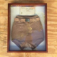 1930 Framed Wilkes Shorts w/corporate letter