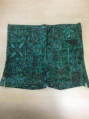 1960 Board Shorts (green with brown print)