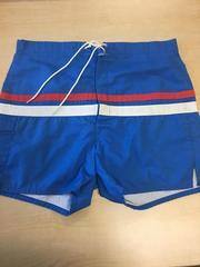 1960 Board Shorts (blue with white and red stripe)