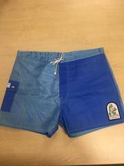 1970 Kanvas by Katin Surf Trunks (light and dark blue)