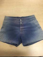 1975 Quiksilver Board Shorts (faded blue)