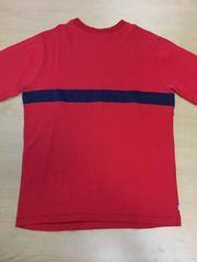 1960 Hang Ten T-Shirt (red w/ navy blue stripe)