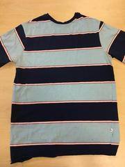 1960 Hang Ten T-Shirt (dark and light blue stripes)