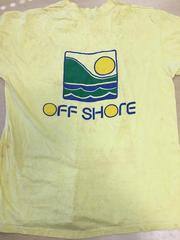 1970 Screen Surf T-Shirt (yellow Off Shore)