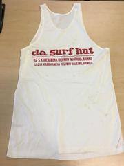 1960/70 Logo Surf T-Shirt Da Surf Hut (white w/ red writing)