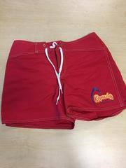 1990 Womens Board Shorts (red with "Kahlua")