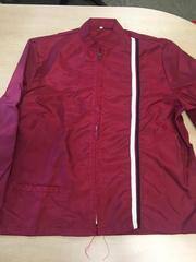 1960/70 Surf Jackets (maroon with black and white stripes)