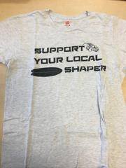 "Support Your Local Shapers" Gray T-shirt