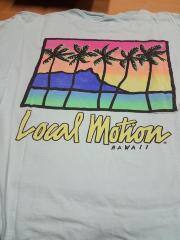 Local Motion Hawaii T-Shirt. Teal, XL.