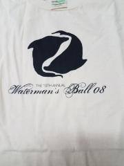 19th Annual Watermans Ball '08 T-Shirt, Taupe, L