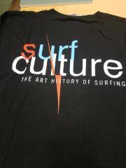 Surf Culture, The art history of surfing July 29 to October 6 2002 Laguna Art Museum T-Shirt, Black, Large