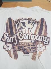 Big Dog Surf Company T-Shirt, White, L