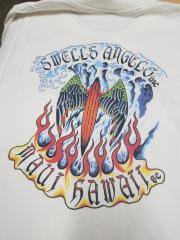 Swells Angels Maui Hawaii T-Shirt, White, XL