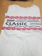 Windansea Historical Surfriding Association Classic surf meet & Luau 2000 T-Shirt, White, L