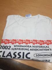 Windansea Historical Surfriding Association Classic surf meet & Luau 2002 T-Shirt, White, L