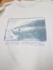 10th Annual Waterman's Ball July 30 1999 Ritz-Carlton Hotel T-Shirt, White