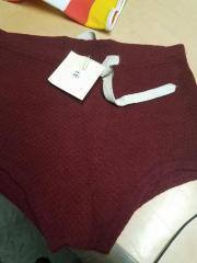 Jantzen Lindys, Long Island City, Wool Swim Shorts, Mens, Draw String belt with ring, Maroon