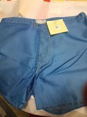 Kanvas by Katin Surf Trunks, Nylon, Eyelet Waist, Baby Blue