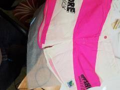 Offshore, Masters Official Board Shorts, White/Pink, Snap/Velcro, 36