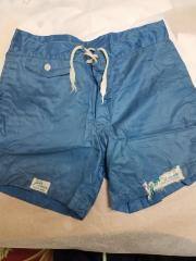 Take of Waikiki Board Shorts, Eyelet and Laces, Button Key Pocket, Blue