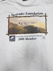 Surfrider Foundation 2008 member T-Shirt, White