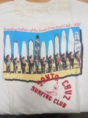Santa Cruz Surfing Club T-Shirt, Founding Fathers of the Santa Cruz Surf Club 1936, White