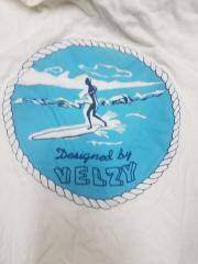 Designed by Velzy T-Shirt, White