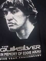 Eddie Would Go: Quiksilver In Memory of Eddie Aikau Five Year Anniversary T-Shirt, Black