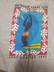 Outrigger Canoe Club Surf Contest 1997 T-Shirt, Grey