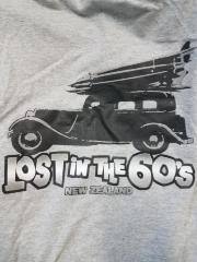 Lost in the 60's New Zealand T-Shirt, Grey