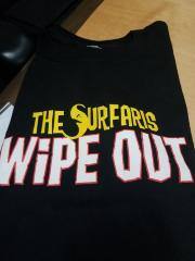 The Surfaris: Wipe Out T-Shirt, Black
