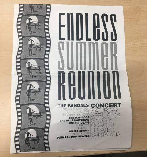 Endless Summer Reunion The Sandals Concert