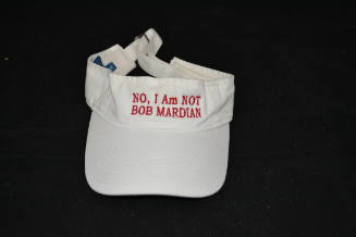 "No, I am NOT Bob Mardian" visor