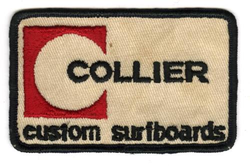 Collier Custom Surfboards Patch