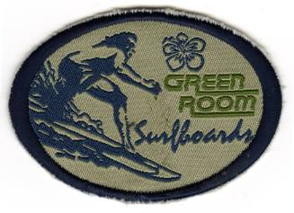 Green Room Surfboards Patch