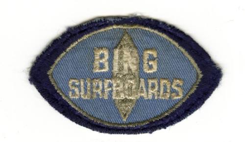 Bing Surfboards Blue Patch