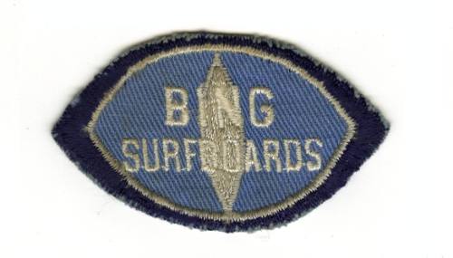 Bing Surfboards Blue Patch