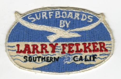 Surfboards by Larry Felker Patch