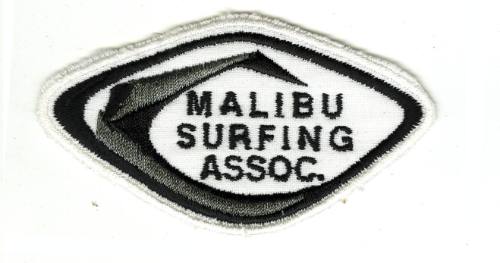 Malibu Surfing Association Patch