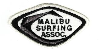 Malibu Surfing Association Patch